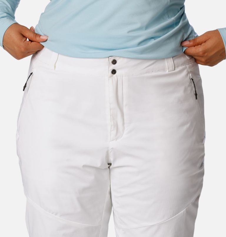 Women's Backslope III Insulated Pants - Plus Size, Color: White, image 4