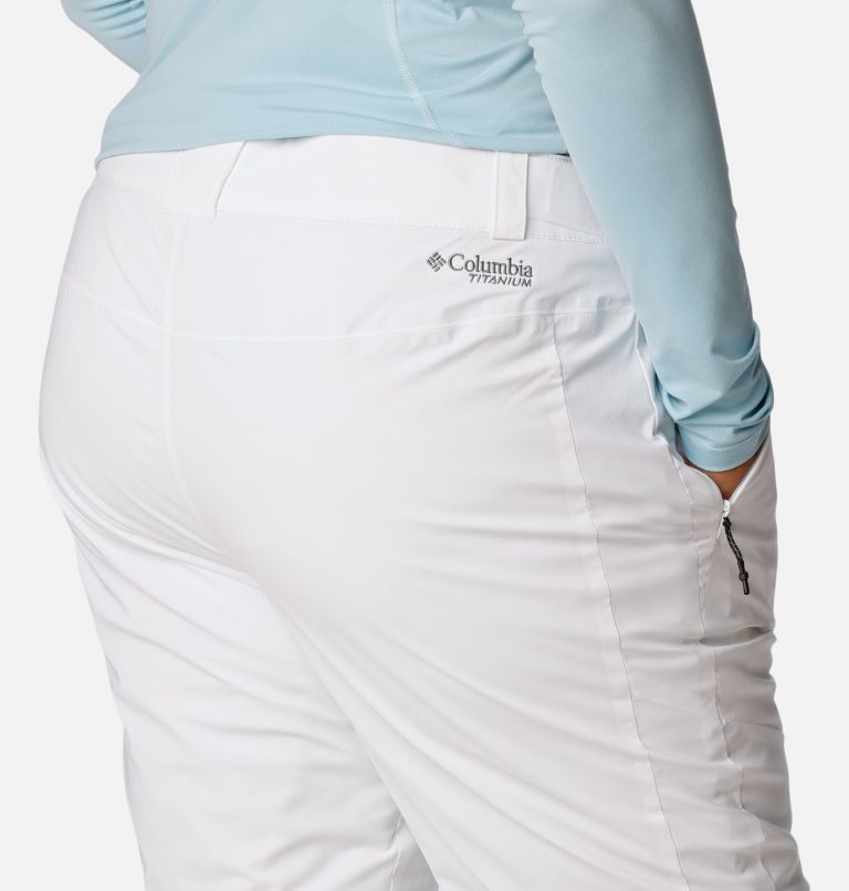 Women's Backslope III Insulated Pants - Plus Size, Color: White, image 5