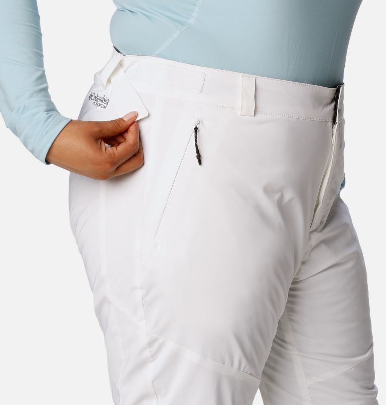 Women's Backslope III Insulated Pants - Plus Size, Color: White, image 6