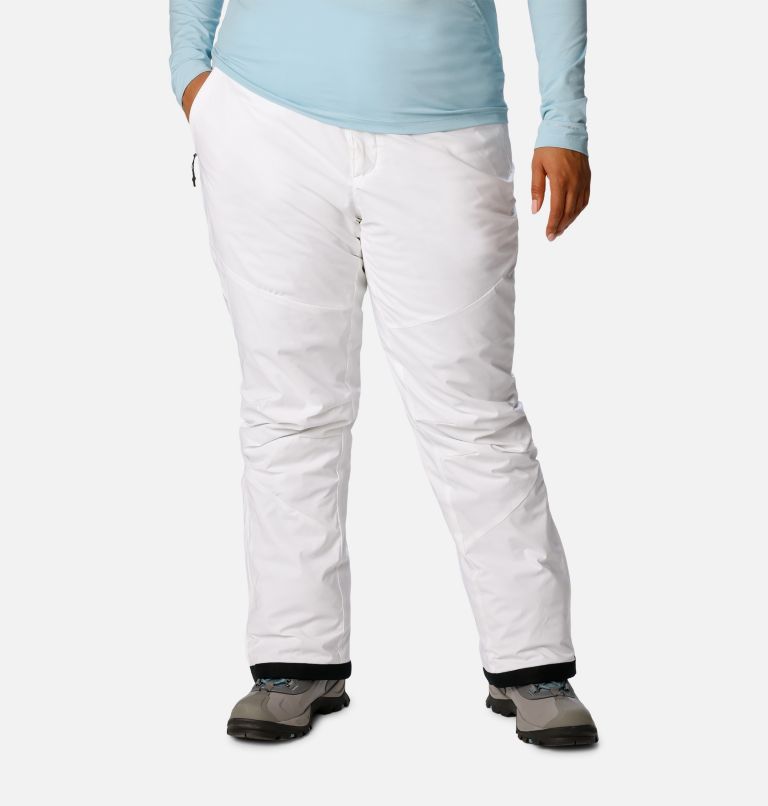 Thumbnail: Women's Backslope III Insulated Pants - Plus Size, Color: White, image 1