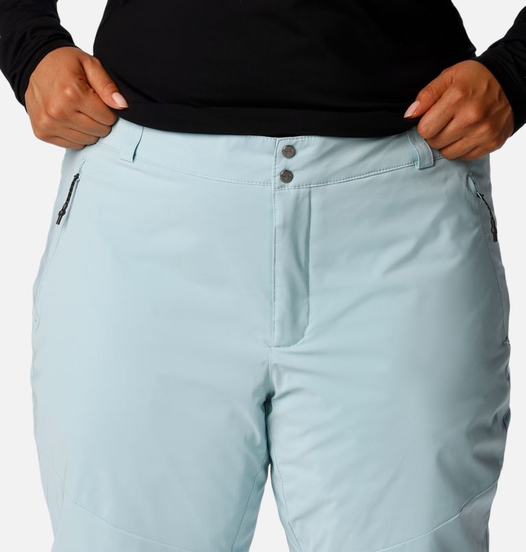 Women's Backslope III Insulated Pants - Plus Size, Color: Aqua Haze, image 4