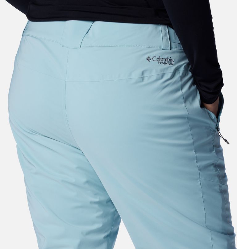 Thumbnail: Women's Backslope III Insulated Pants - Plus Size, Color: Aqua Haze, image 5