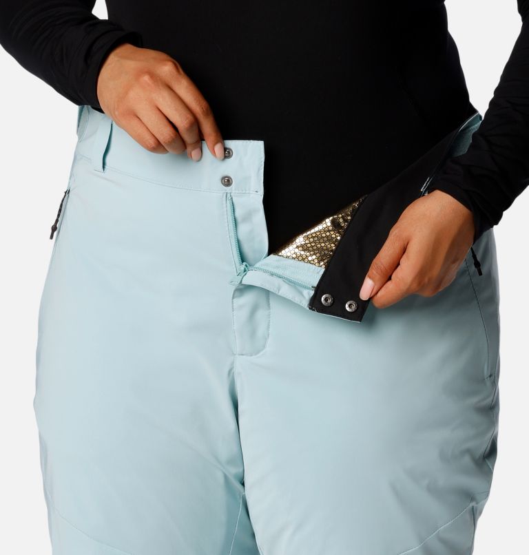 Women's Backslope III Insulated Pants - Plus Size, Color: Aqua Haze, image 7