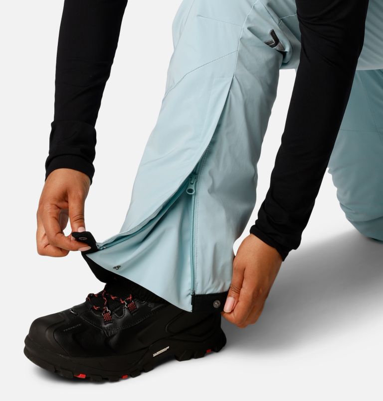 Thumbnail: Women's Backslope III Insulated Pants - Plus Size, Color: Aqua Haze, image 9