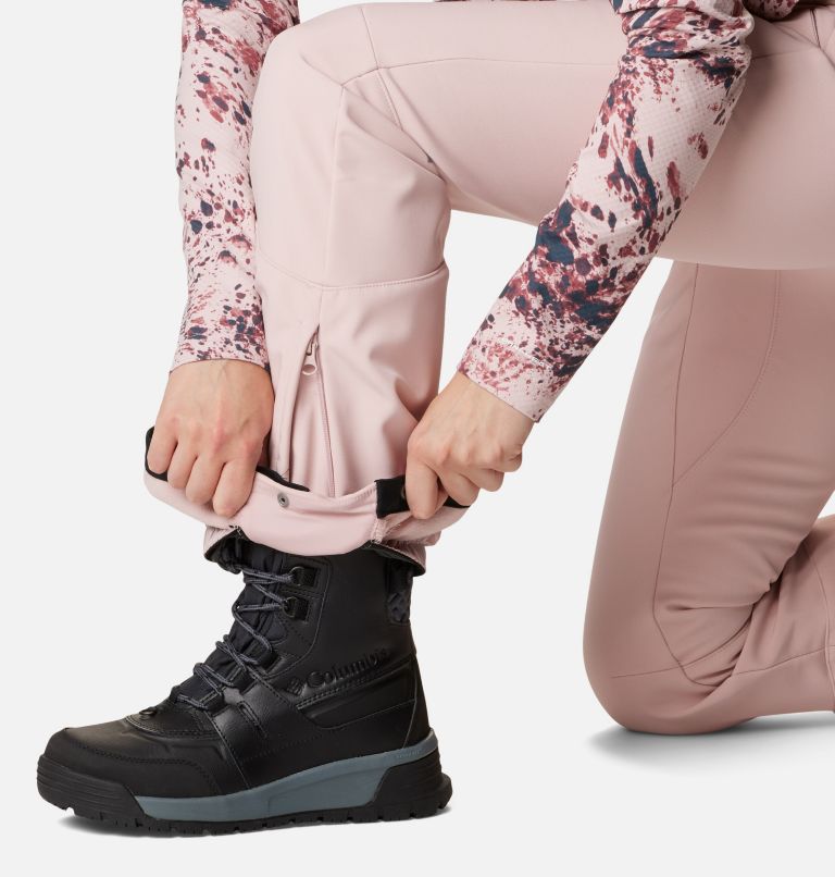 Women's Roffee Ridge V Ski Trousers, Color: Dusty Pink, image 6