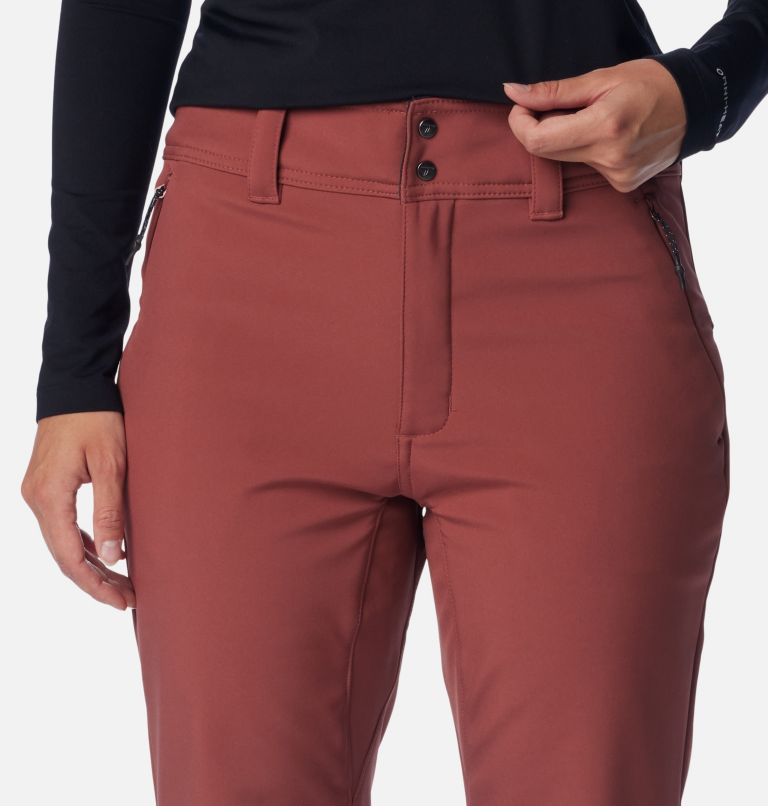 Thumbnail: Pantalon de Ski Roffee Ridge V Femme, Color: Beetroot, image 4