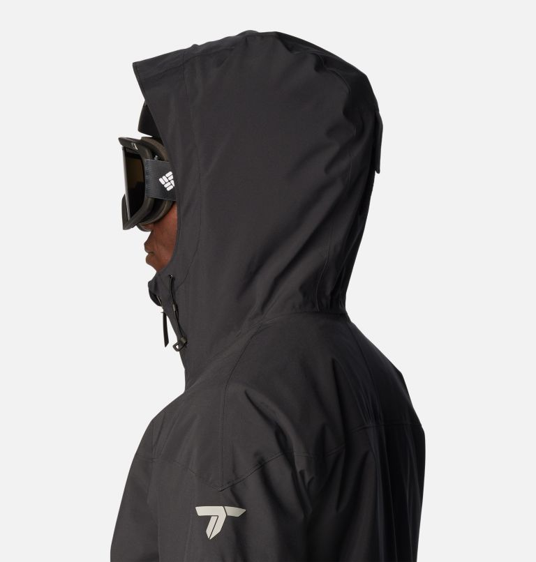 Thumbnail: Men's Powder Canyon Interchange II Jacket, Color: Black, image 8