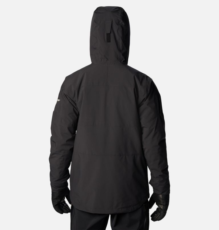 Thumbnail: Men's Powder Canyon Interchange II Jacket, Color: Black, image 2