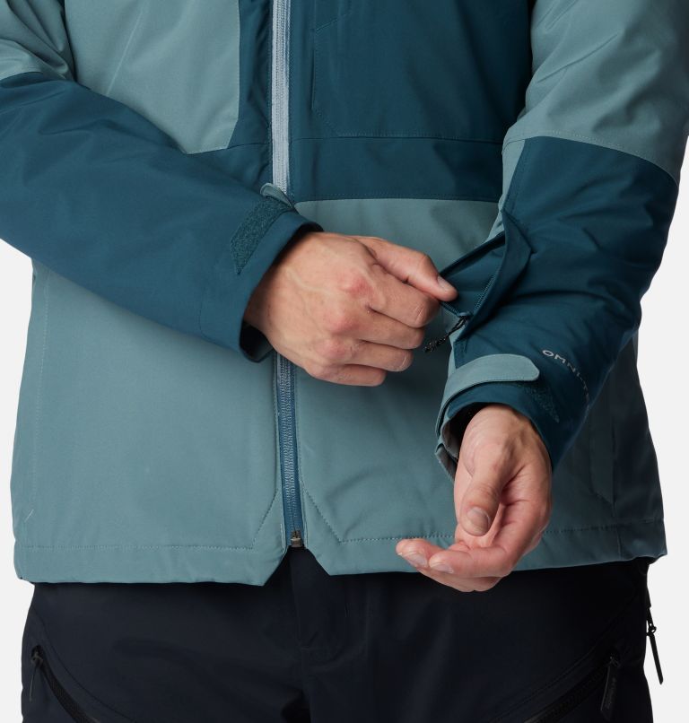 Men's Powder Canyon Interchange II Jacket, Color: Metal, Night Wave, image 10