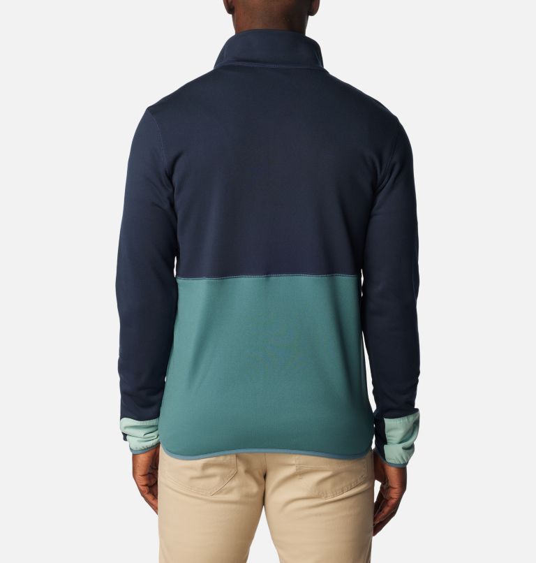 Polaire Technique Columbia Hike Homme, Color: Collegiate Navy, Cloudburst, SprayÂ , image 2