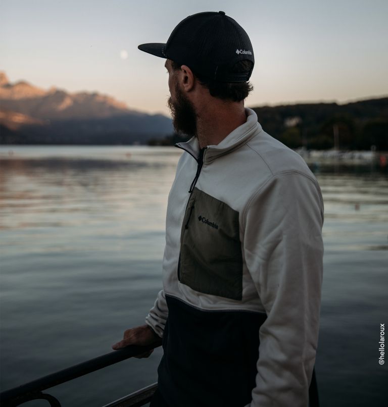 Columbia Hike Half Zip | 278 | L, Color: Dark Stone, Shark, image 7