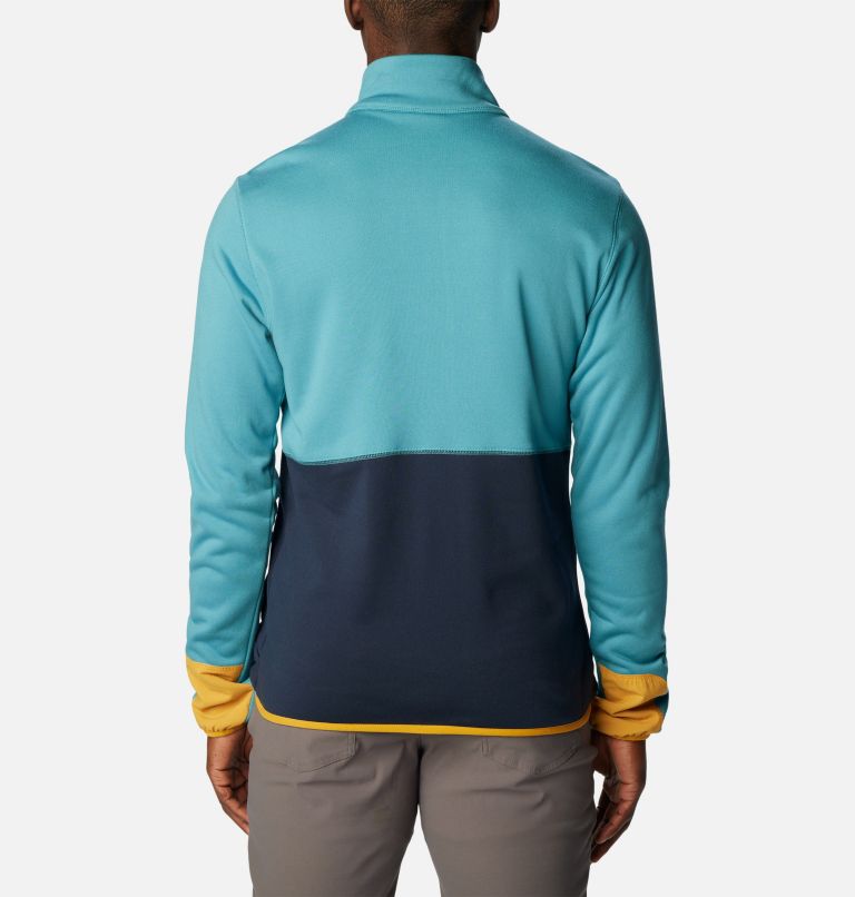 Columbia Hike Half Zip | 424 | M, Color: Shasta, Collegiate Navy, image 2