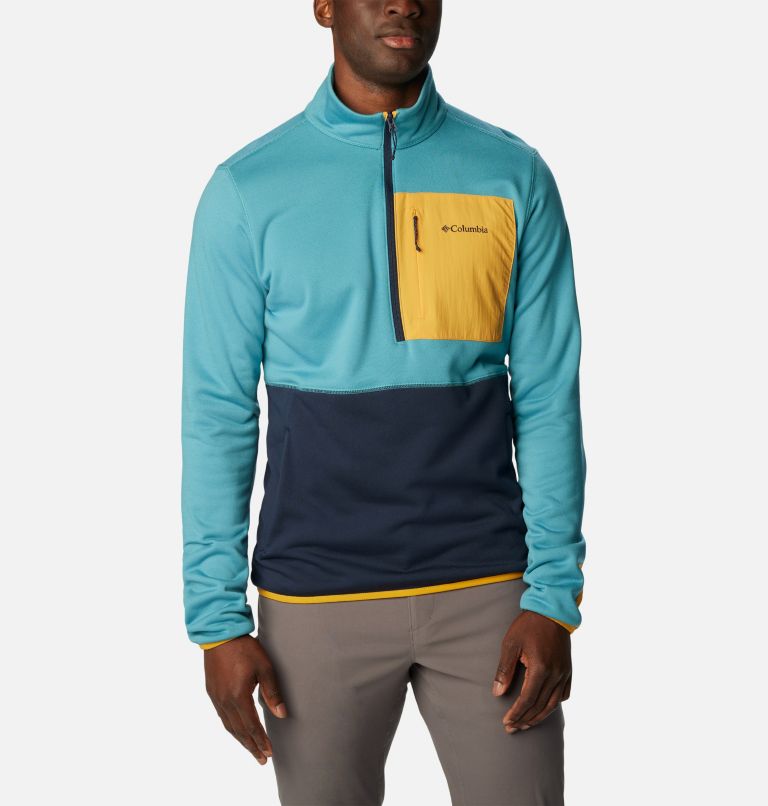 Columbia half best sale zip fleece mens