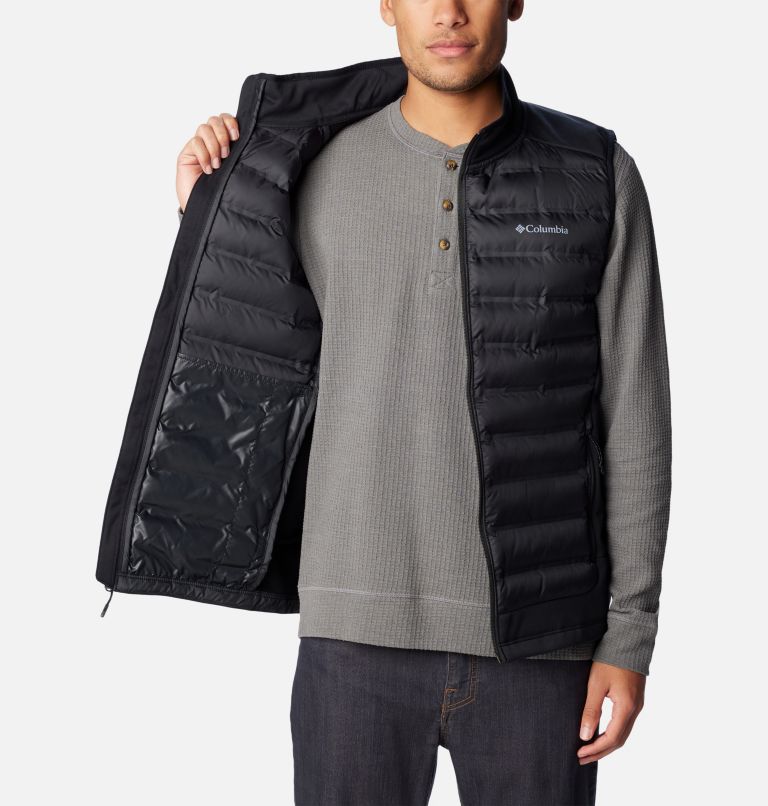 Thumbnail: Men's Out-Shield Hybrid Vest, Color: Black, image 5