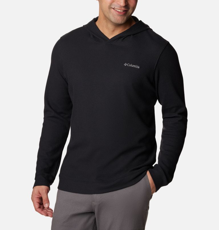 Chandail à capuchon en tricot Pitchstone pour hommes, Color: Black, image 5