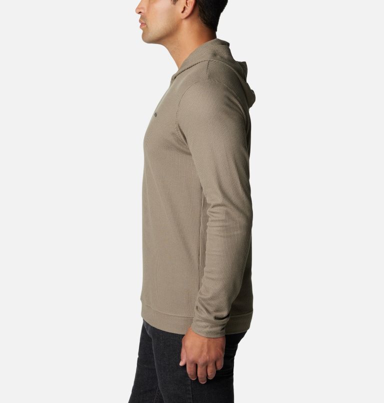 Men's Pitchstone Knit Hoodie, Color: Stone Green, image 3