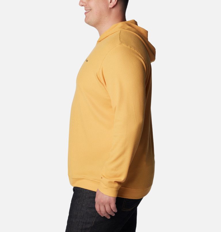 Thumbnail: Men's Pitchstone Knit Hoodie - Big, Color: Raw Honey, image 3