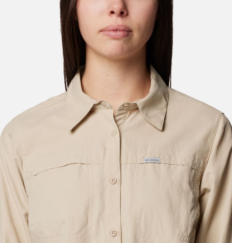 Women's Silver Ridge 3.0 Shirt, Color: Ancient Fossil, image 4