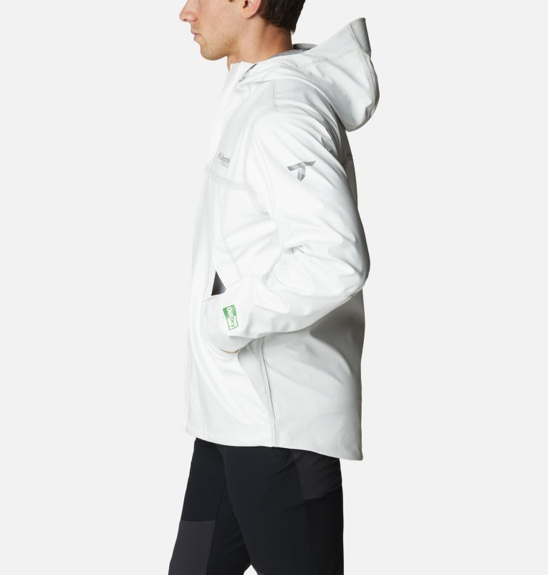 Men's OutDry Extreme Eco II Tech Shell Jacket, Color: White Undyed, image 3