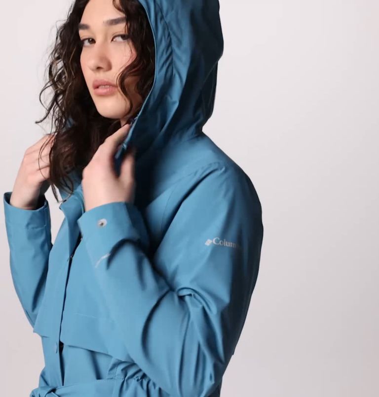 Women s Long Valley Rain Trench II Columbia Sportswear