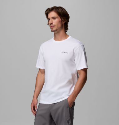 T-shirt grafica Barton Springs da uomo, Color: White, image 35