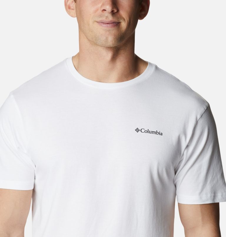 Men's Barton Springs Graphic T-Shirt, Color: White, image 4