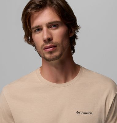 T-shirt grafica Barton Springs da uomo, Color: Ancient Fossil, image 40