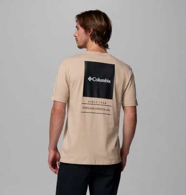 T-shirt grafica Barton Springs da uomo, Color: Ancient Fossil, image 19