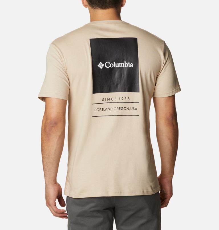 Camiseta estampada Barton Springs para hombre, Color: Ancient Fossil, image 1