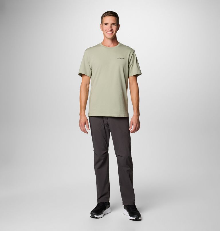 Men's Barton Springs Graphic T-Shirt, Color: Safari, Black, image 3