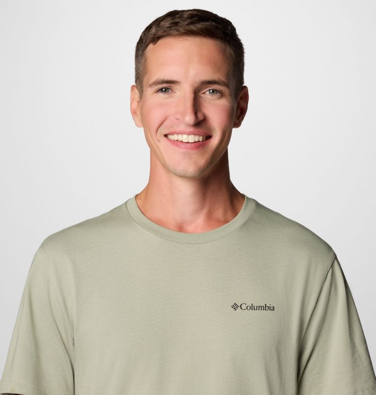 Men's Barton Springs Graphic T-Shirt, Color: Safari, Black, image 5