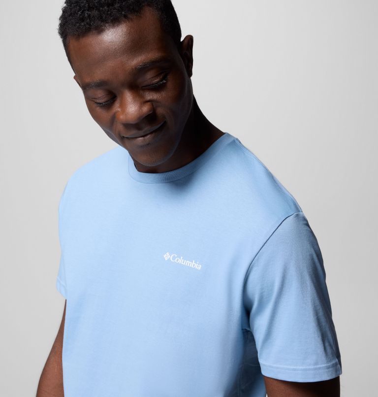 T-shirt Graphique Barton Springs Homme, Color: Ripple Blue, Alpenglow, image 5