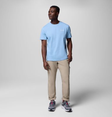 T-shirt grafica Barton Springs da uomo, Color: Ripple Blue, Alpenglow, image 10