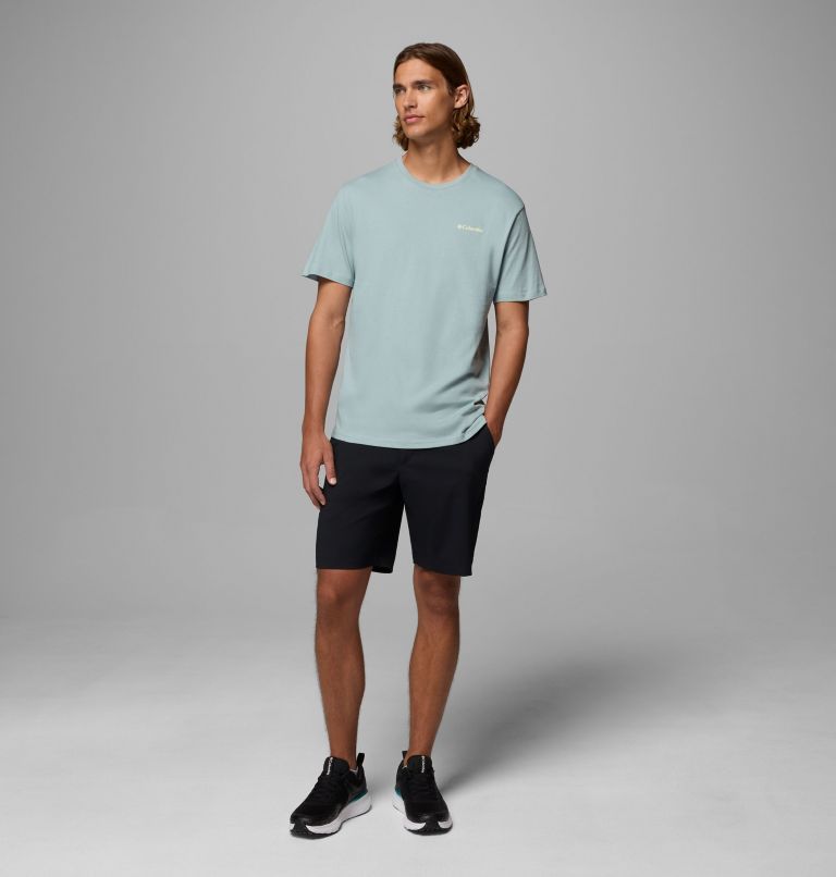 T-shirt Graphique Barton Springs Homme, Color: Crushed Blue, Citron Haze, image 2