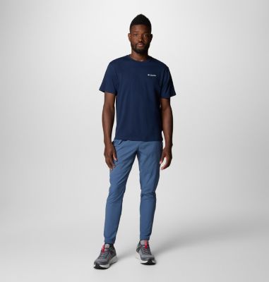 Men's Barton Springs Graphic T-Shirt, Color: Collegiate Navy, White, image 3