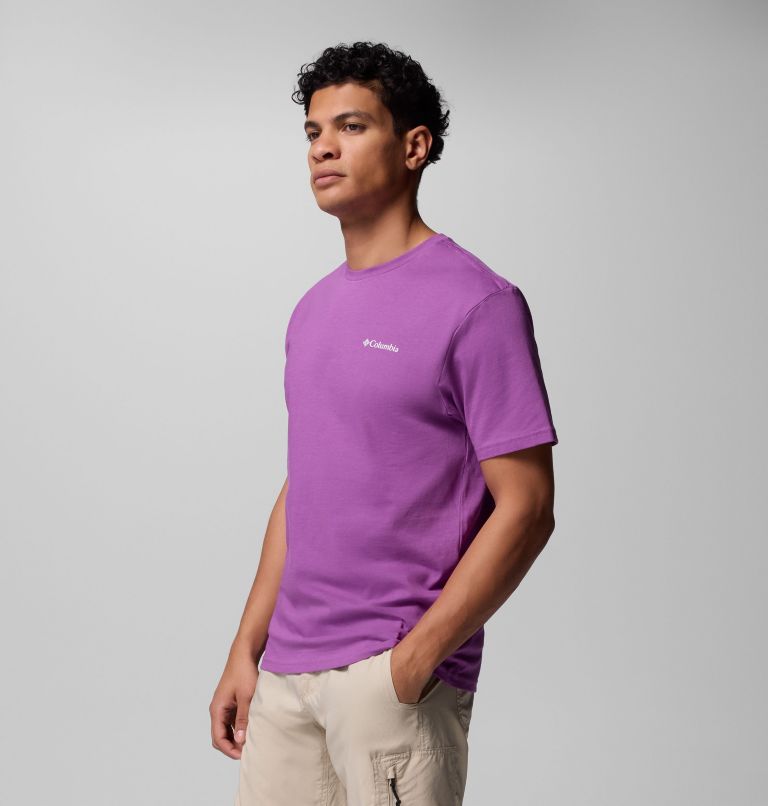 Camiseta estampada Barton Springs para hombre, Color: Razzle, image 4