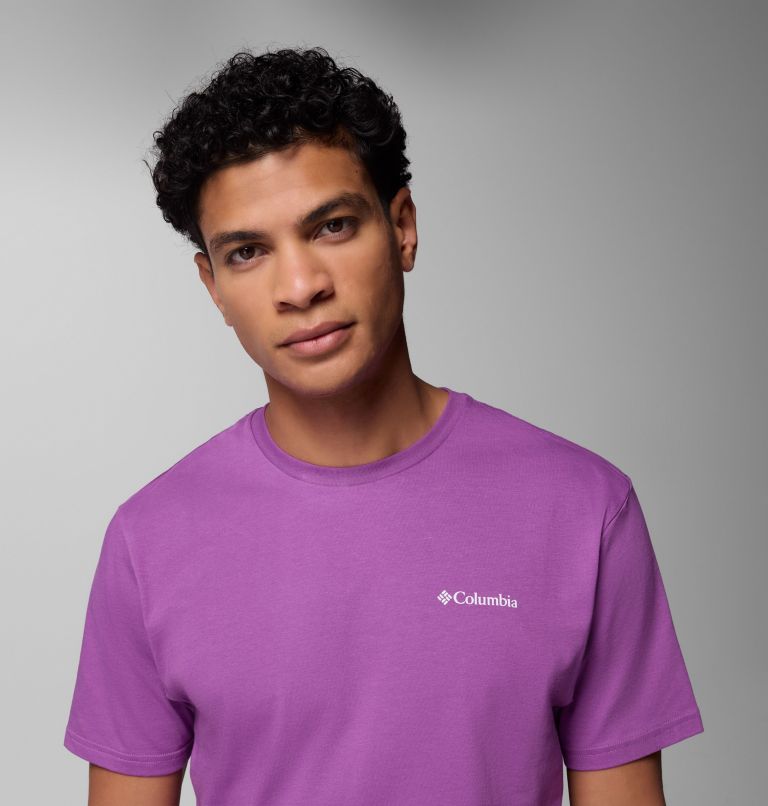 Camiseta estampada Barton Springs para hombre, Color: Razzle, image 5