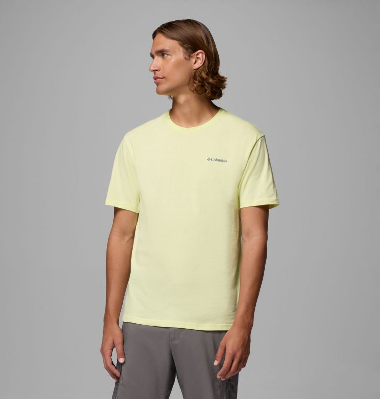 Barton Springs Graphic T-Shirt für Männer, Color: Citron Haze, Everblue, image 4