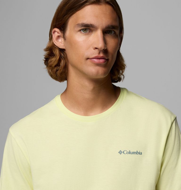 Barton Springs Graphic T-Shirt für Männer, Color: Citron Haze, Everblue, image 5