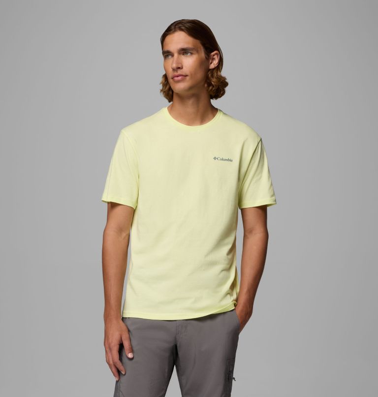 Barton Springs Graphic T-Shirt für Männer, Color: Citron Haze, Everblue, image 3