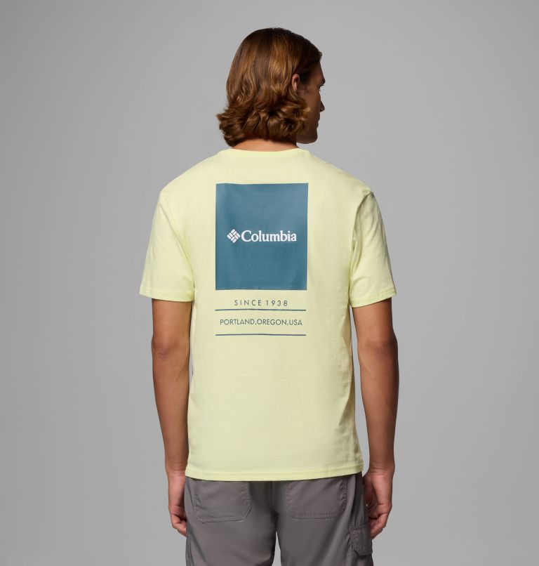 Barton Springs Graphic T-Shirt für Männer, Color: Citron Haze, Everblue, image 1