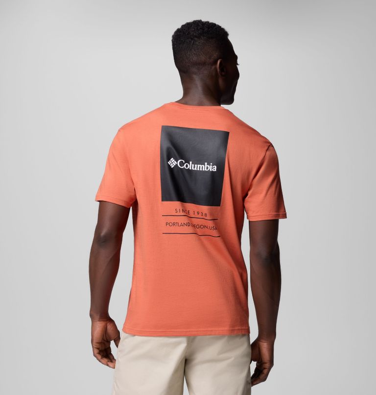 Men's Barton Springs Graphic T-Shirt, Color: Tuscan, image 1