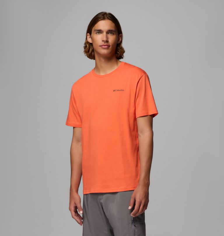 Men's Barton Springs Graphic T-Shirt, Color: Zing, Black, image 4