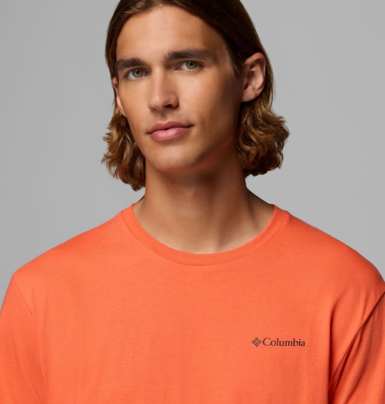 Men's Barton Springs Graphic T-Shirt, Color: Zing, Black, image 5