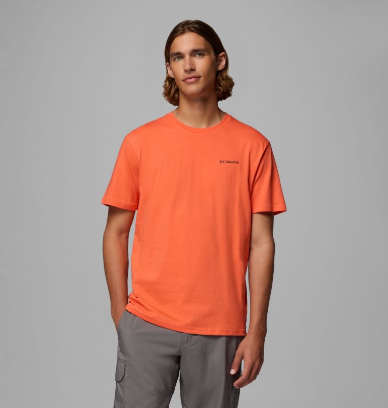 Men's Barton Springs Graphic T-Shirt, Color: Zing, Black, image 3