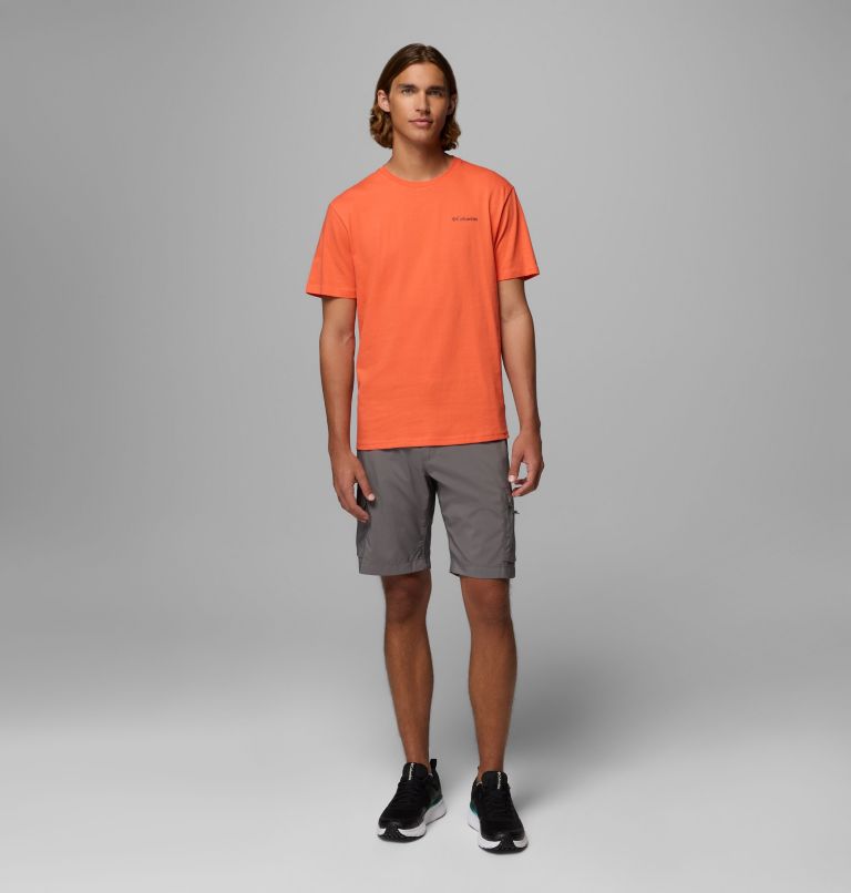 Men's Barton Springs Graphic T-Shirt, Color: Zing, Black, image 2