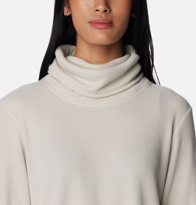 Women's Hedda Cowl Neck Fleece Cyberspace Marl