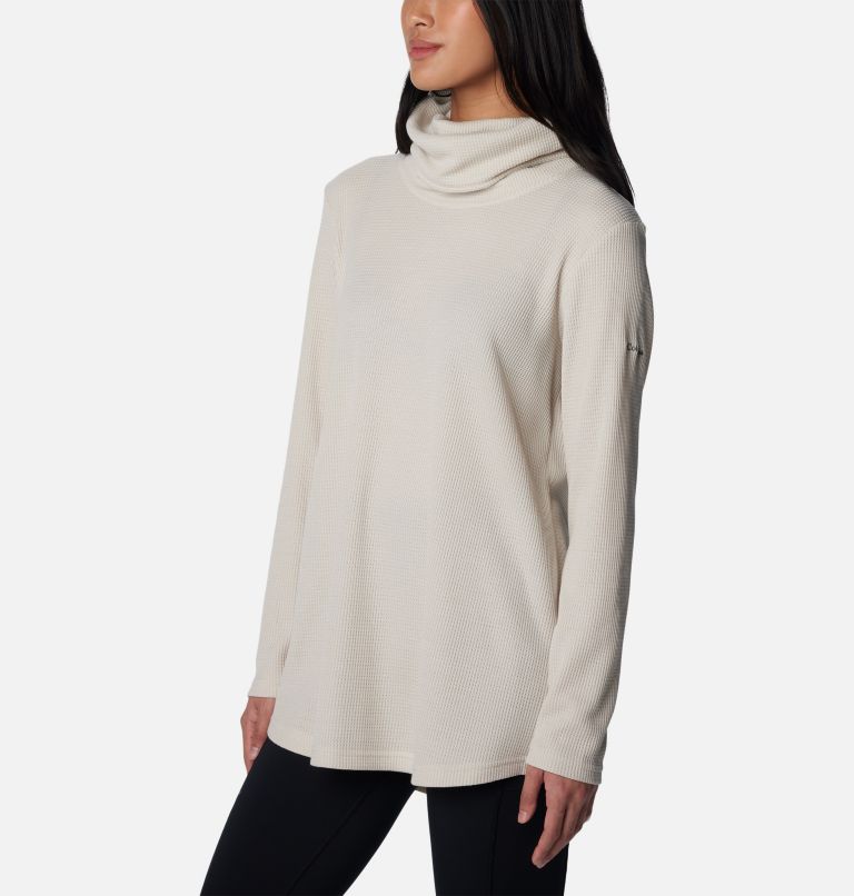 Women's Hedda Cowl Neck Fleece Cyberspace Marl