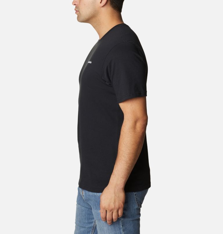 Cavalry Trail SS Graphic Tee, Color: Black, Retro Multnomah Graphic, image 3