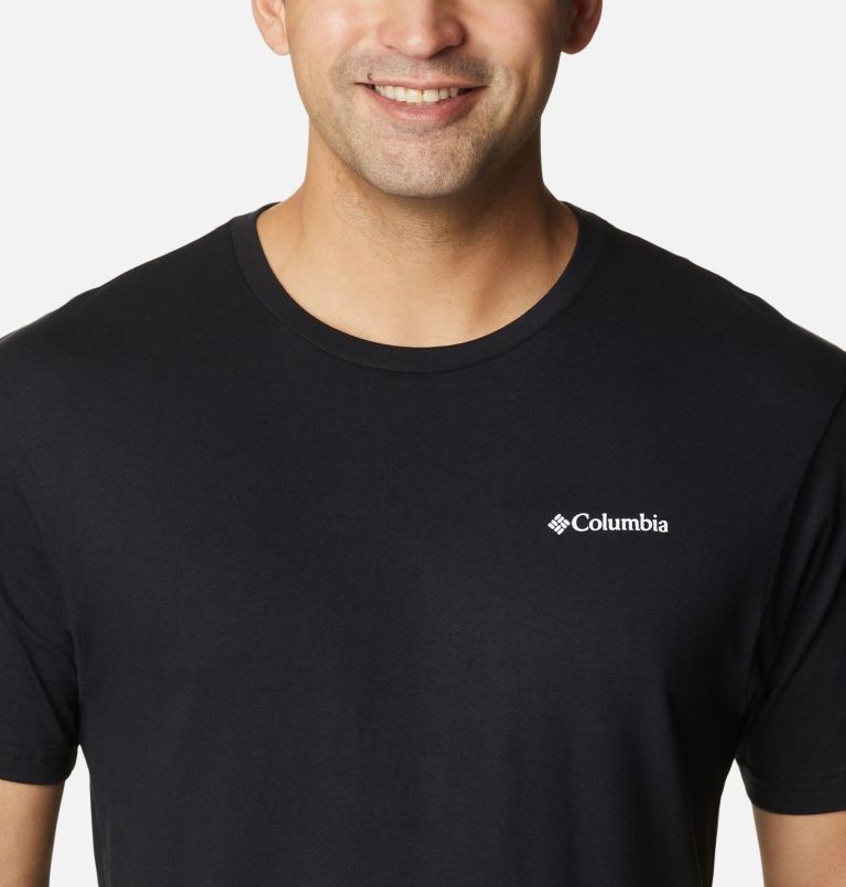 Cavalry Trail SS Graphic Tee, Color: Black, Retro Multnomah Graphic, image 4